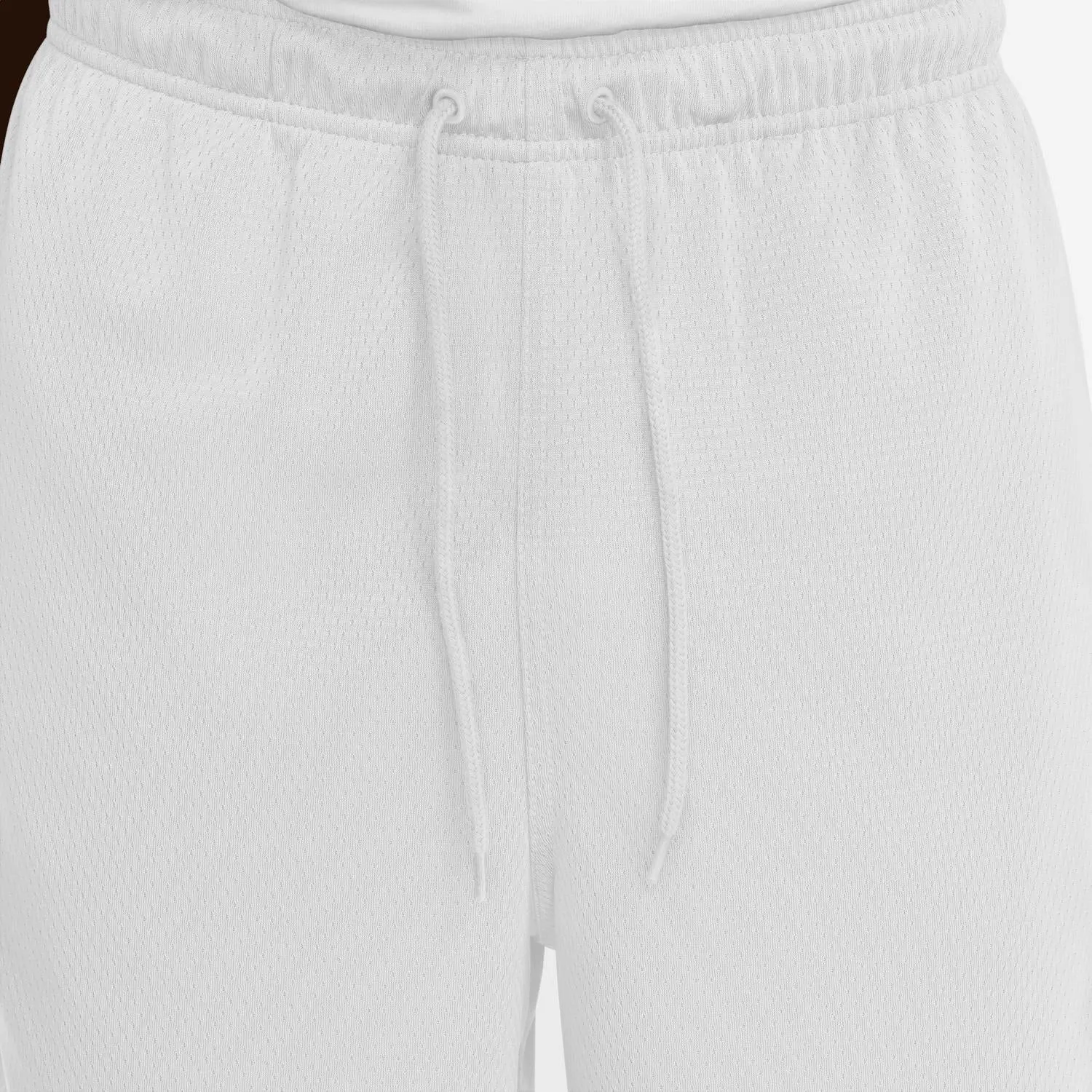 Men's Club Mesh Shorts In White/black