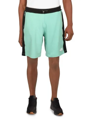 Mens Colorblock Knit Shorts