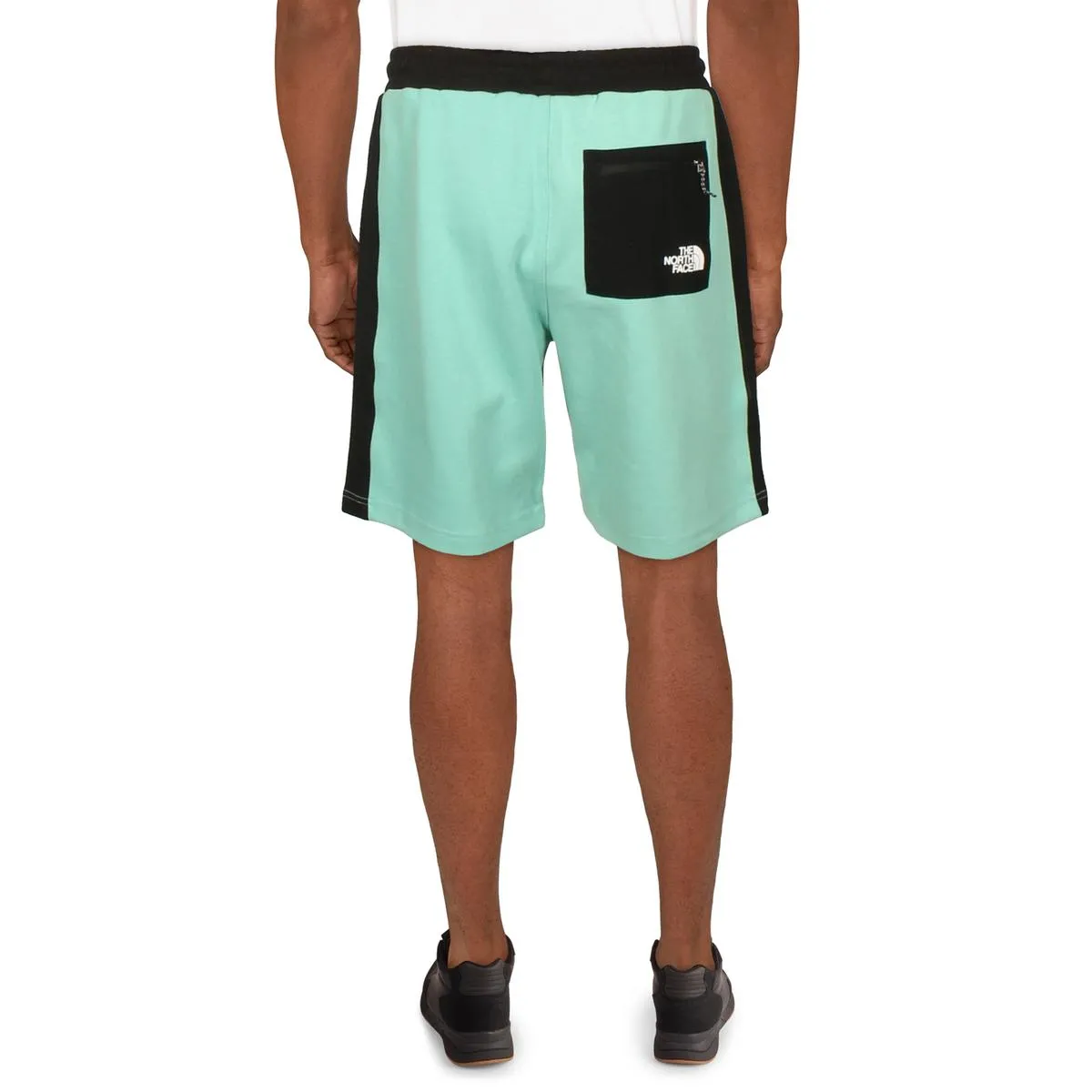Mens Colorblock Knit Shorts
