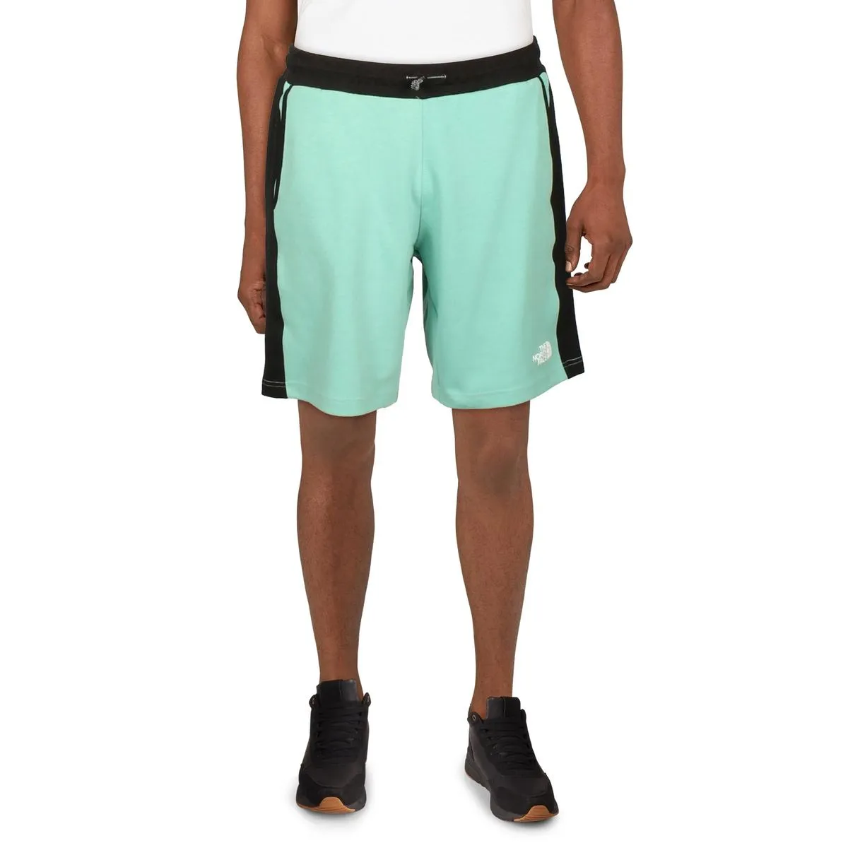 Mens Colorblock Knit Shorts