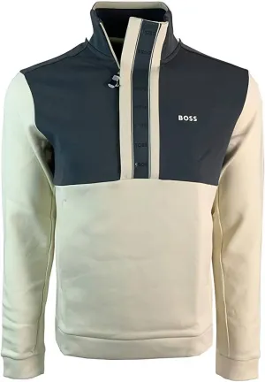 Men's Cotton Blend Sweatshirt In Beige