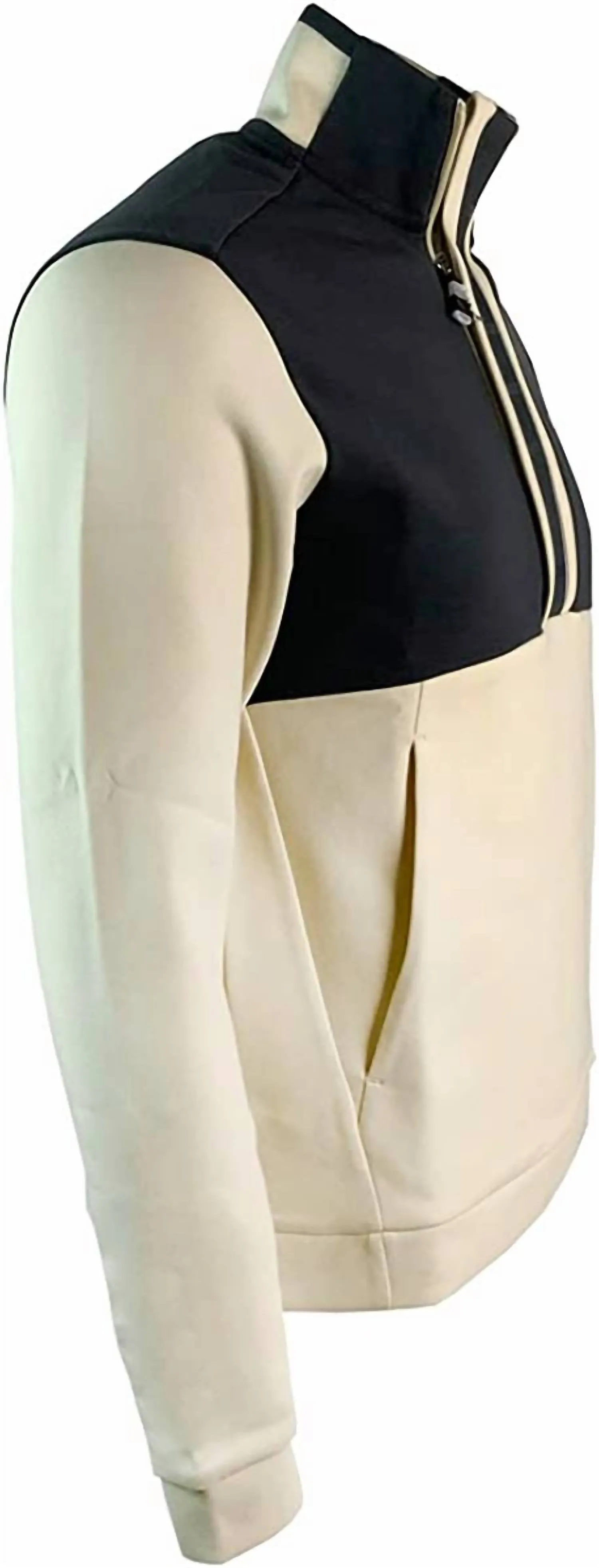 Men's Cotton Blend Sweatshirt In Beige