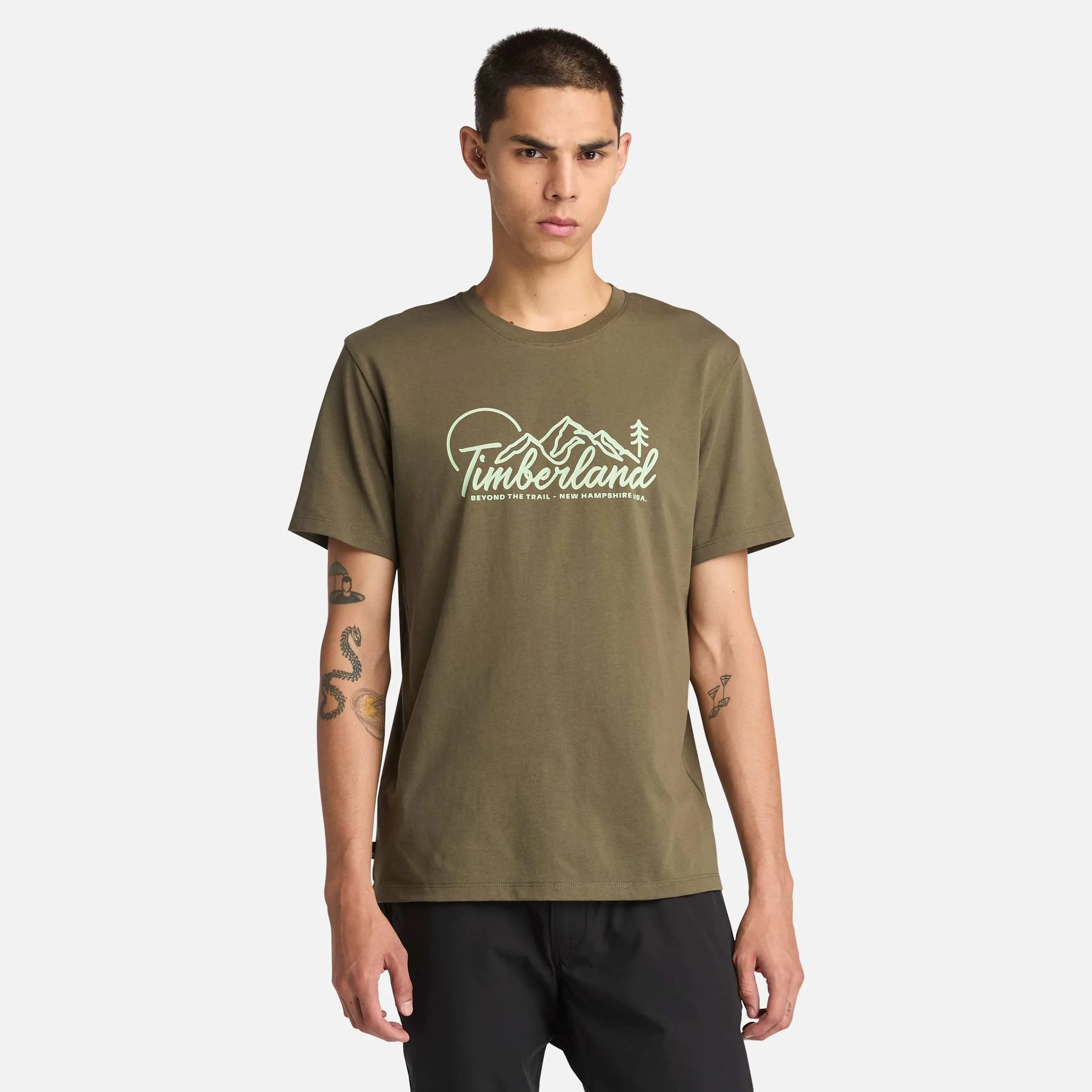 Men's Mountain Logo Short-Sleeve T-Shirt