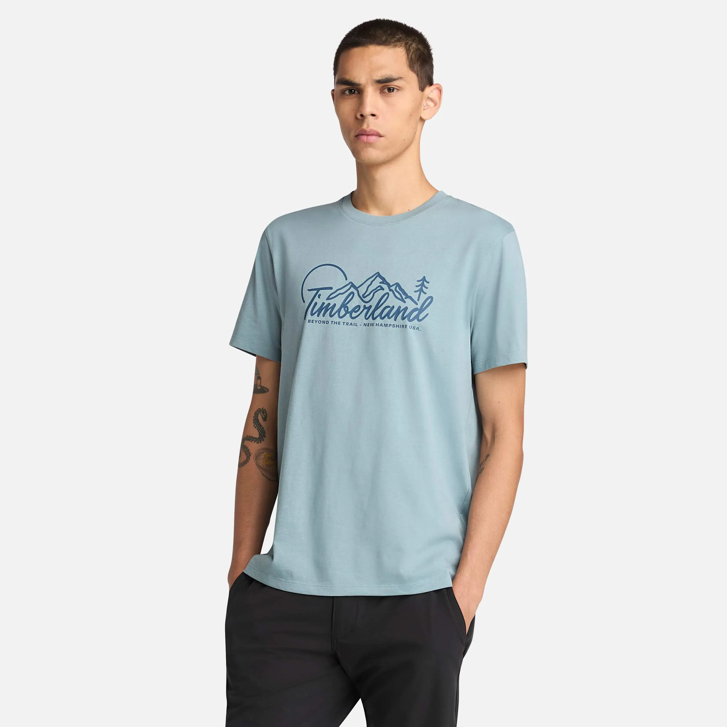 Men's Mountain Logo Short-Sleeve T-Shirt