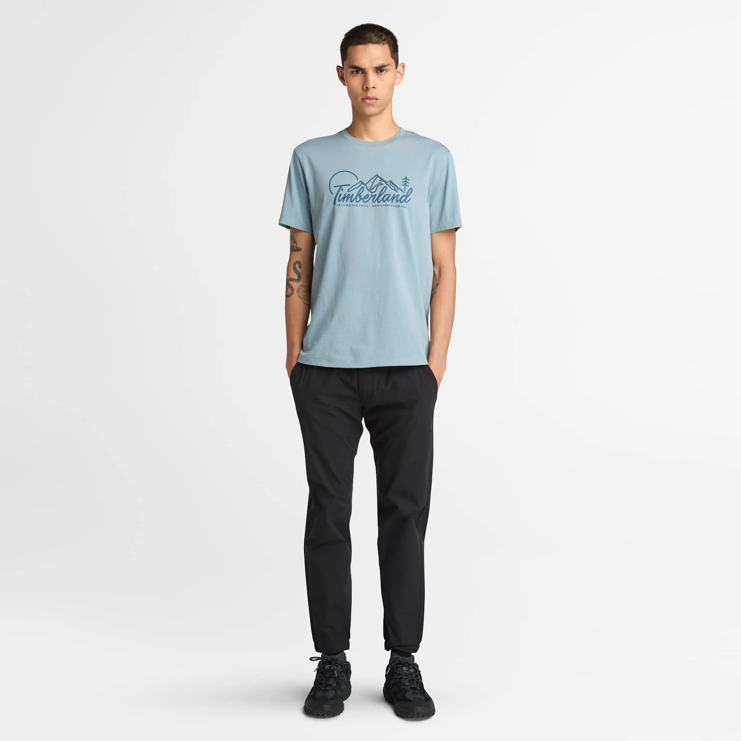 Men's Mountain Logo Short-Sleeve T-Shirt