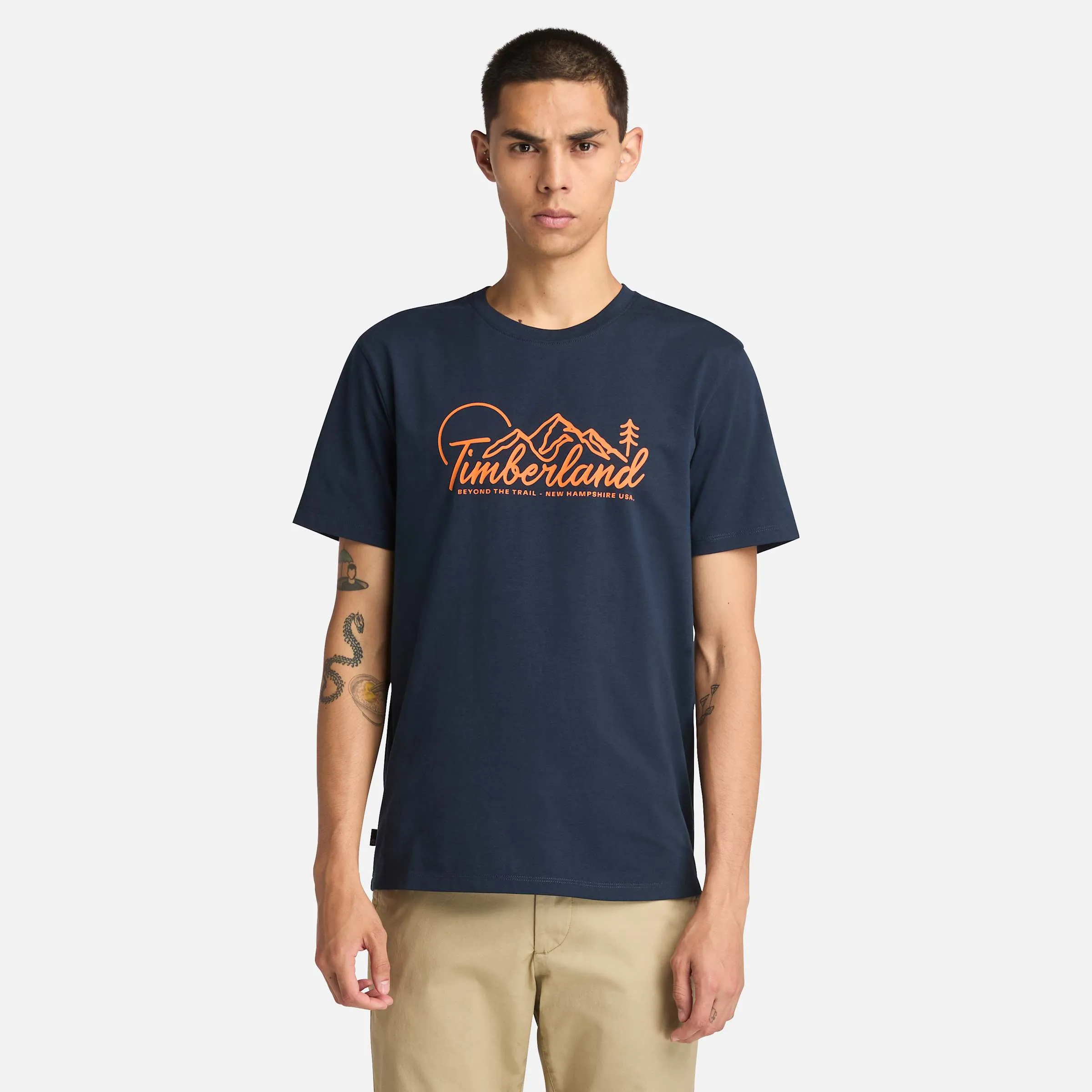 Men's Mountain Logo Short-Sleeve T-Shirt