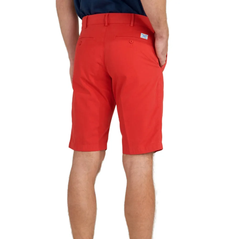 Men's Plain Casual Short,Red