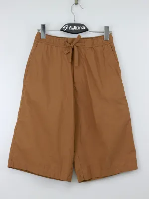 Men's Plain Solid Short,Brown