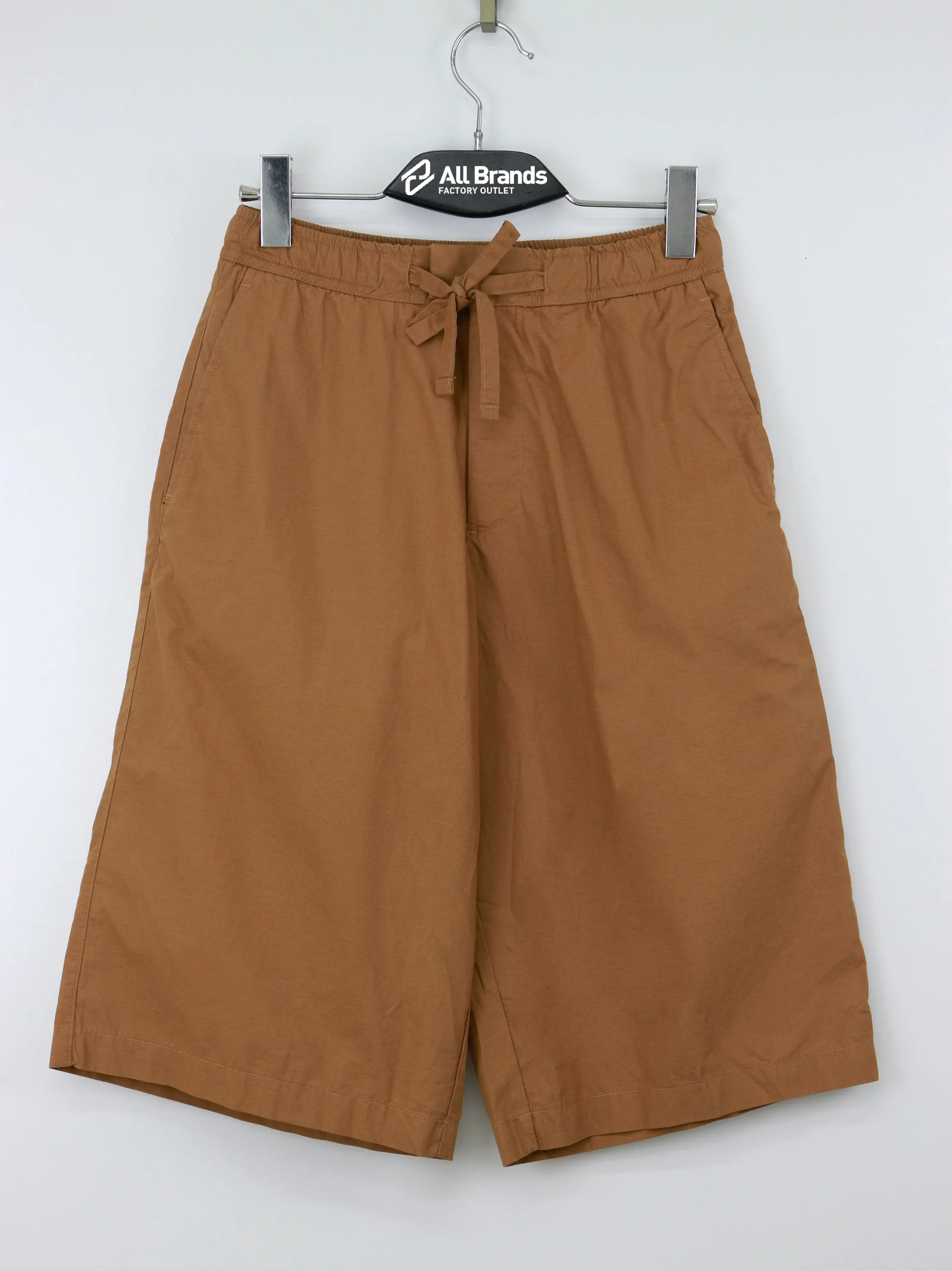 Men's Plain Solid Short,Brown