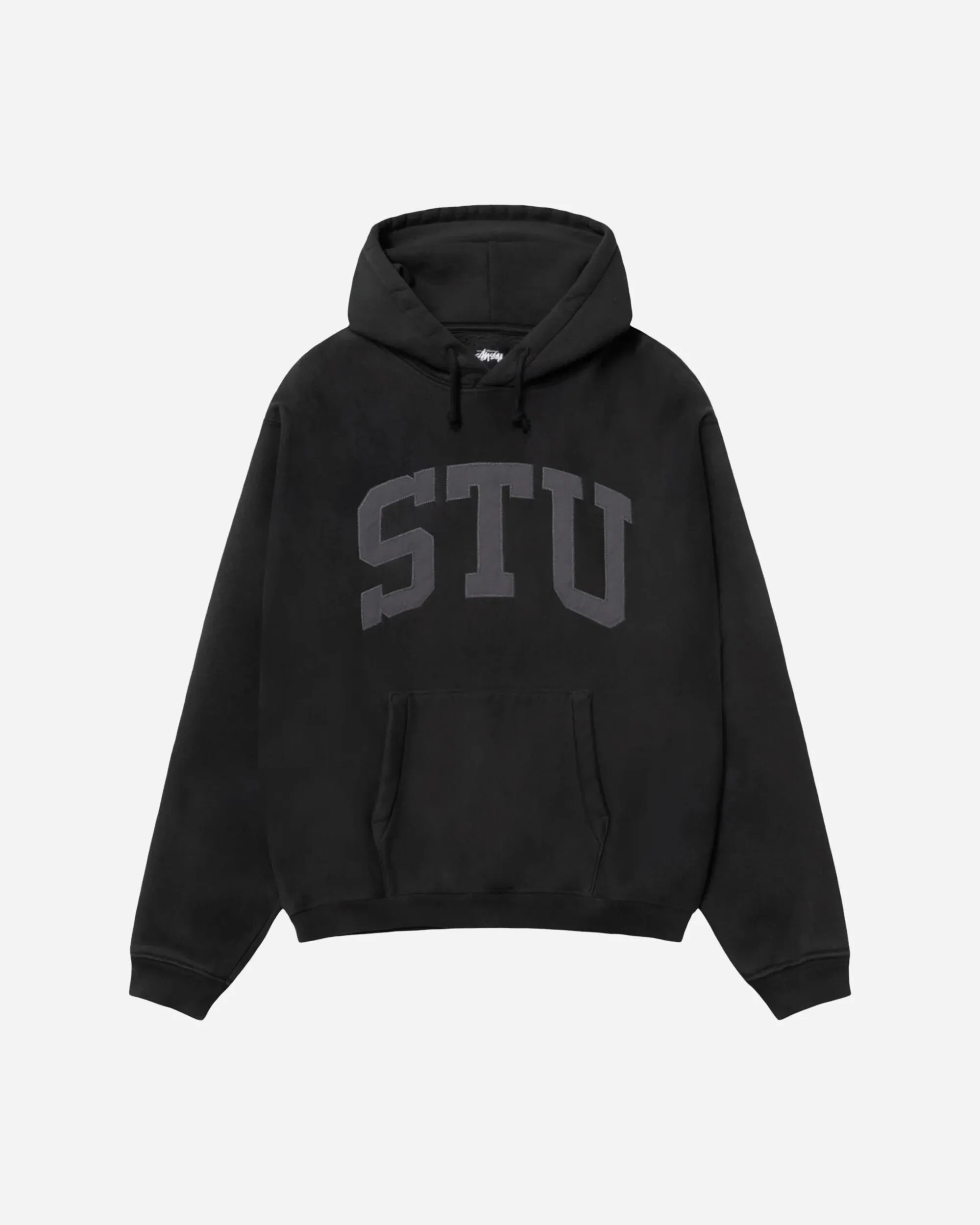Men's STU Relaxed Hoodie Black
