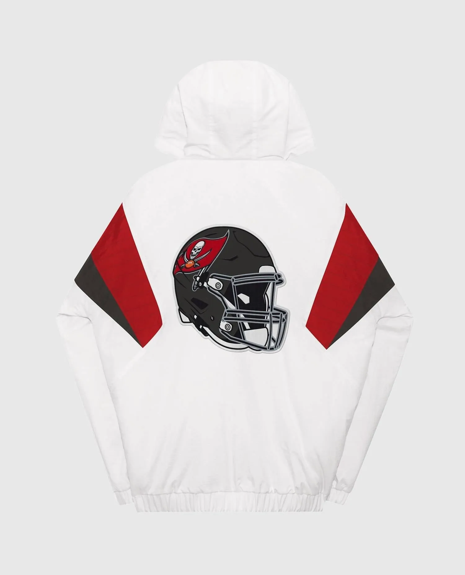 Men's Tampa Bay Buccaneers The Breakaway Nylon Half-Zip Jacket In White