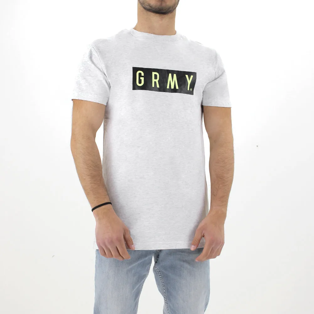 Men's Washed Top,Light Grey