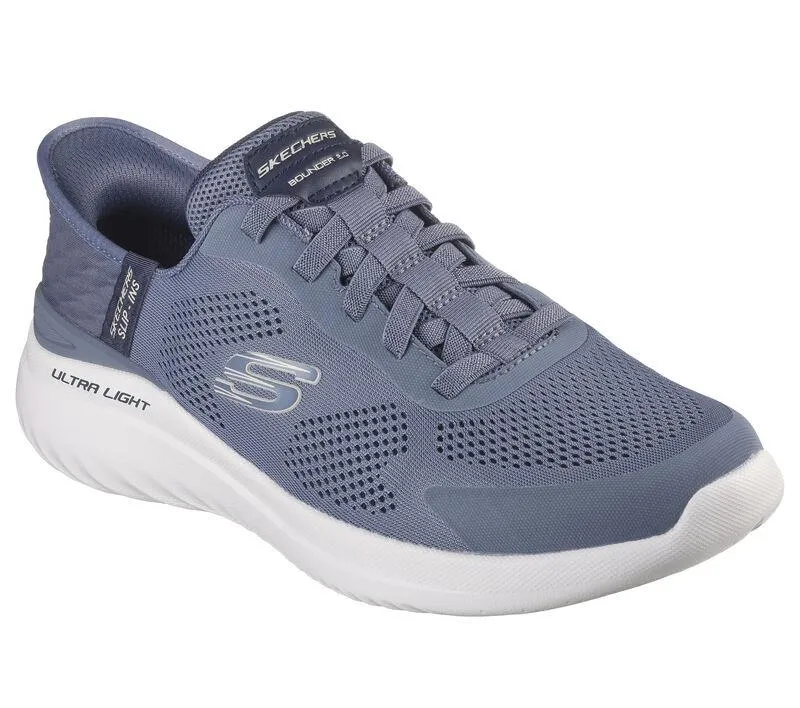 Men's Wide Fit Skechers 232459 Slip-ins Bounder 2.0 Emerged Trainers