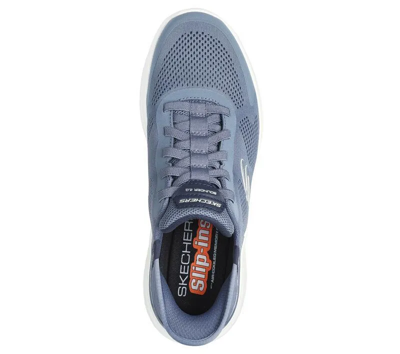 Men's Wide Fit Skechers 232459 Slip-ins Bounder 2.0 Emerged Trainers
