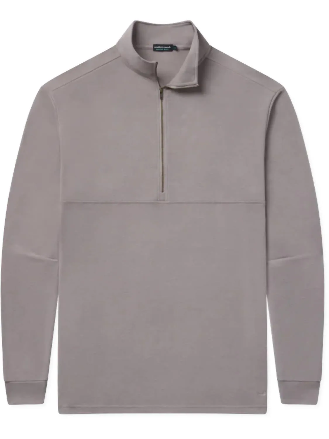 Men's Woods Cross Brushed Pullover Sweater In Midnight Gray