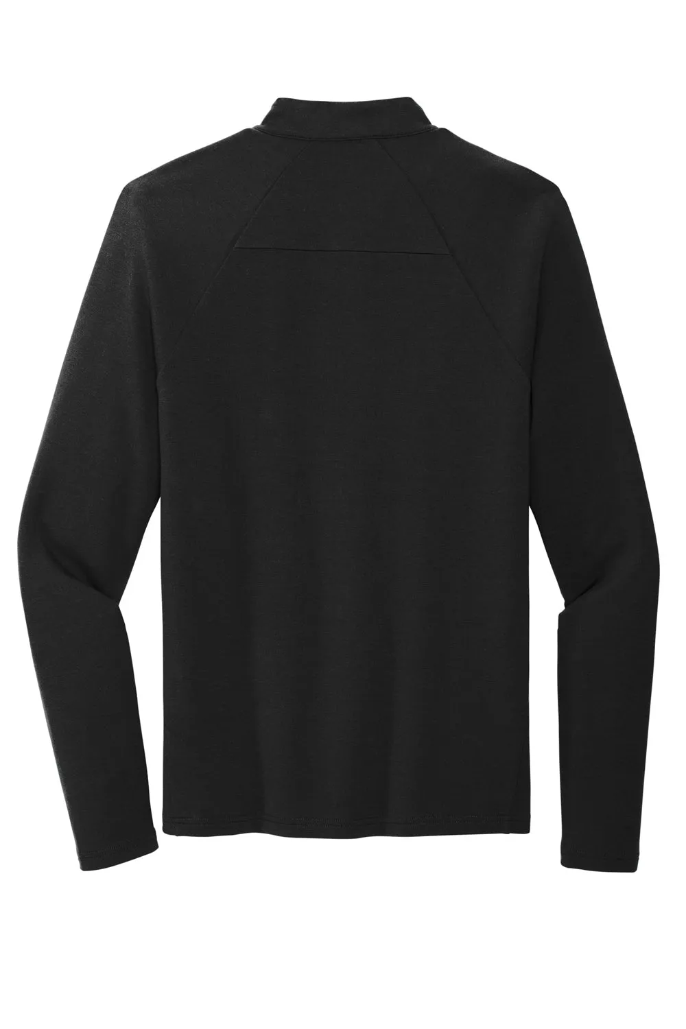 Mercer Mettle Mens Stretch 1/4 Zip Sweatshirt - Deep Black