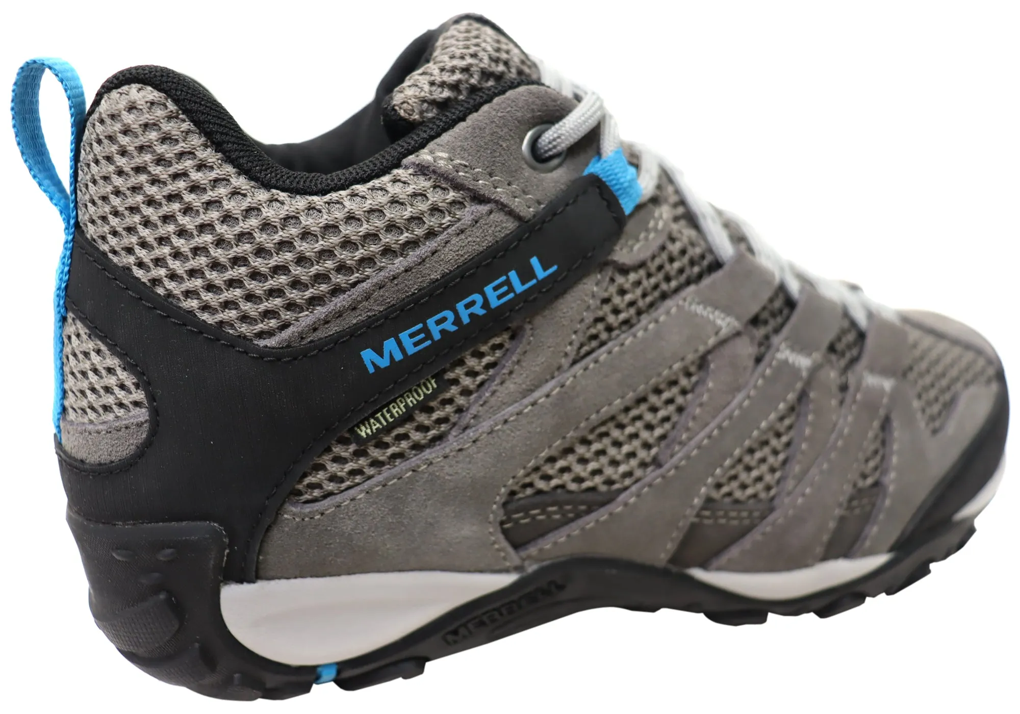 Merrell Womens Alverstone Mid Waterproof Comfort Leather Hiking Boots Merrell Shoes