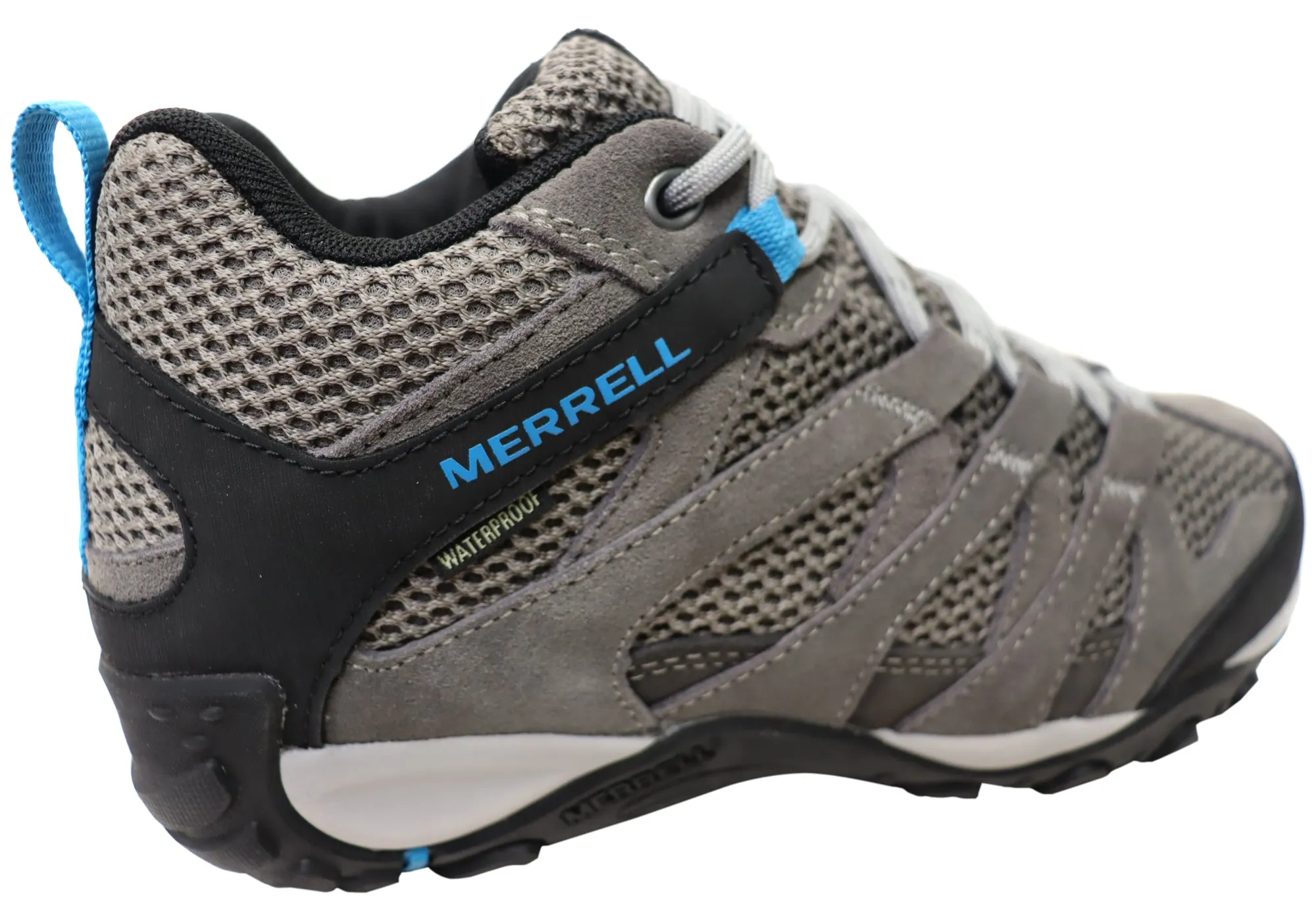 Merrell Womens Alverstone Mid Waterproof Comfort Leather Hiking Boots Merrell Shoes