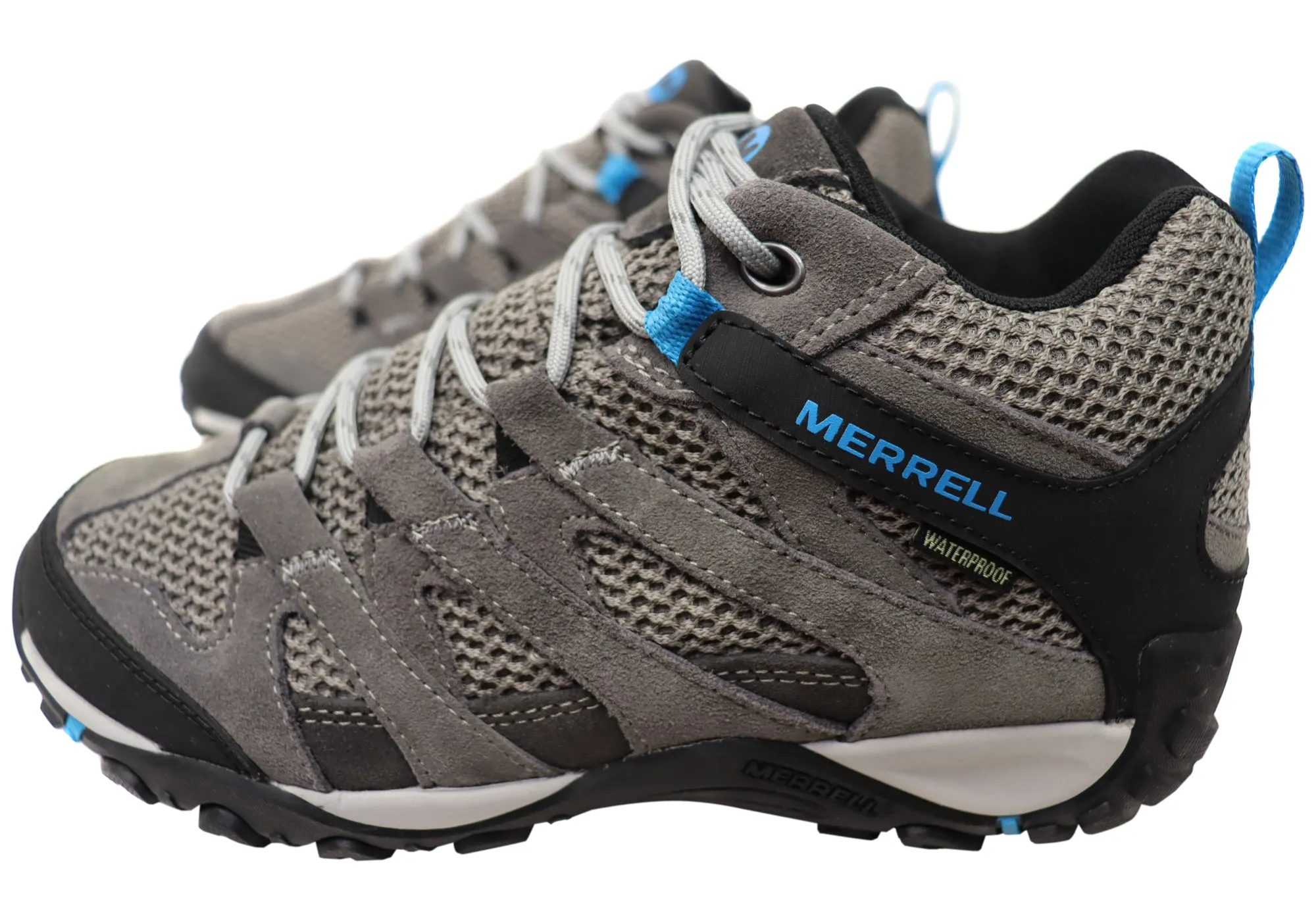 Merrell Womens Alverstone Mid Waterproof Comfort Leather Hiking Boots Merrell Shoes