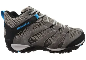 Merrell Womens Alverstone Mid Waterproof Comfort Leather Hiking Boots Merrell Shoes