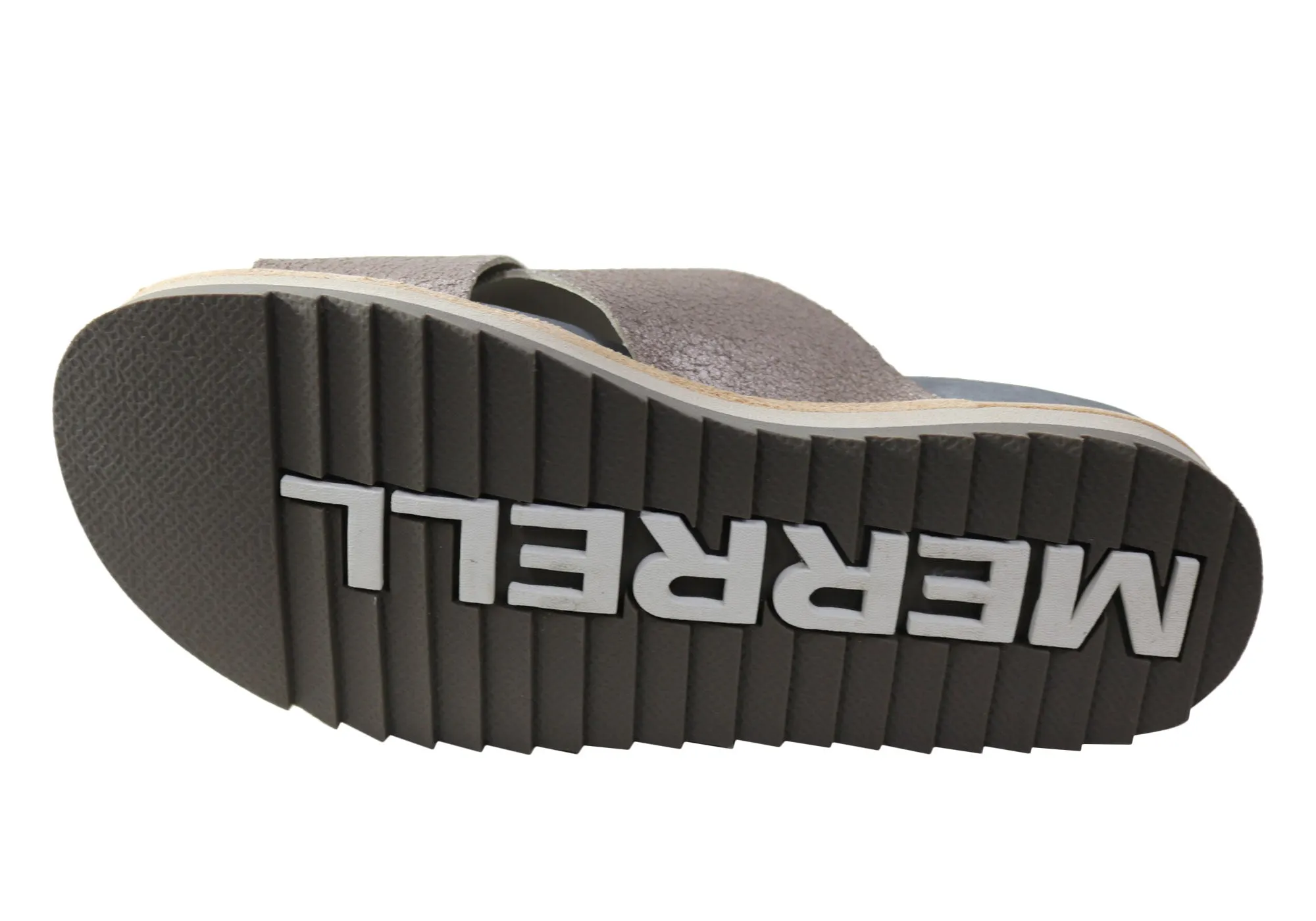 Merrell Womens Juno Slide Comfortable Leather Slides Sandals Merrell Shoes