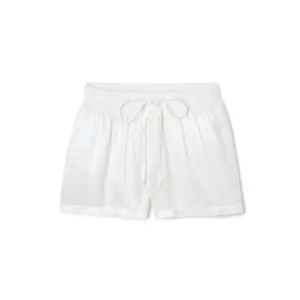 Mikel Satin Boxers In Pearl