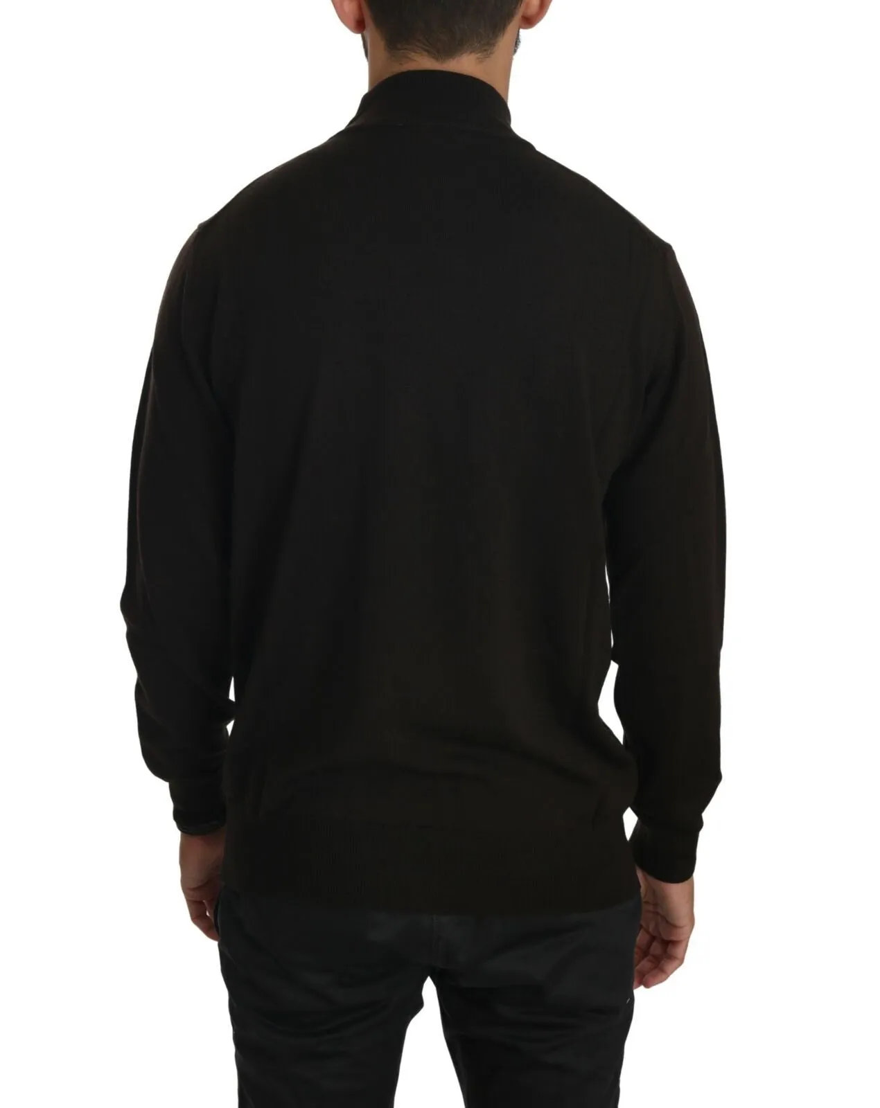 MILA SCHÖN  Turtle Neck Pullover Wool Men's Sweater