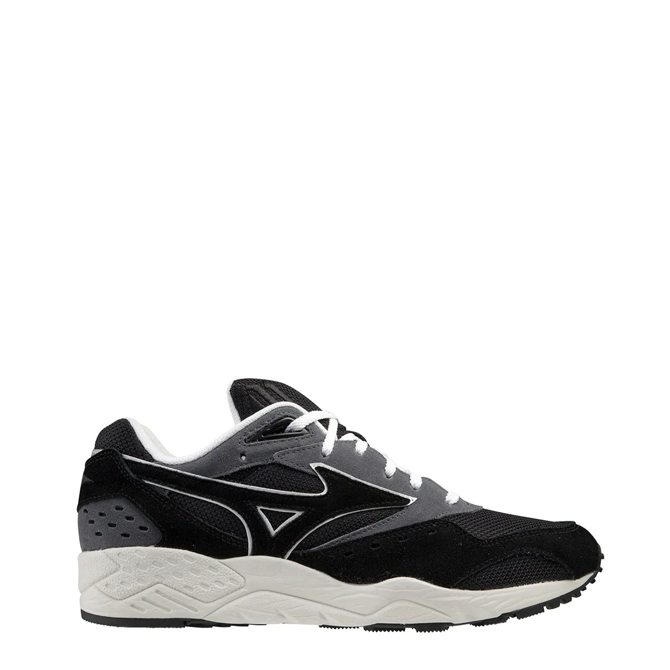 Mizuno Womens Contender S Trainers Black / White / Iron Gate