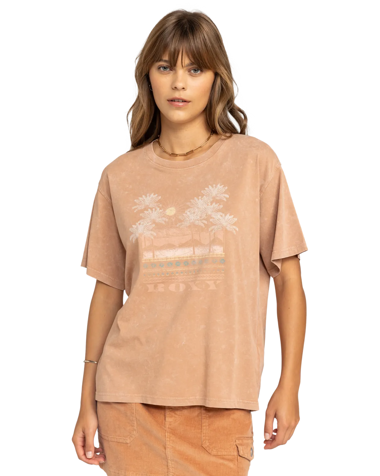 Moonlight Sunset T-Shirt in Camel