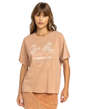 Moonlight Sunset T-Shirt in Camel