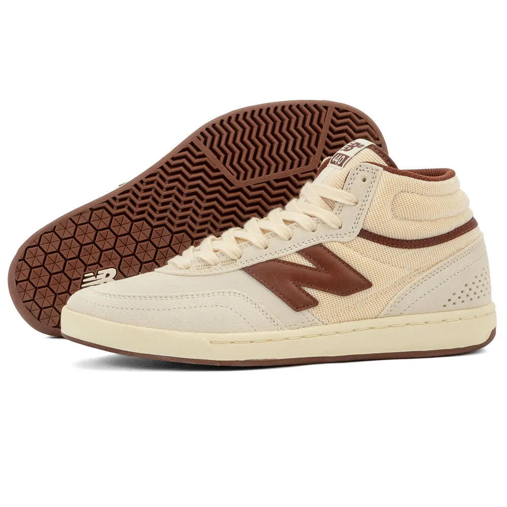 New Balance - 440 High V2 HB2 (White/Brown) New Balance Shoes