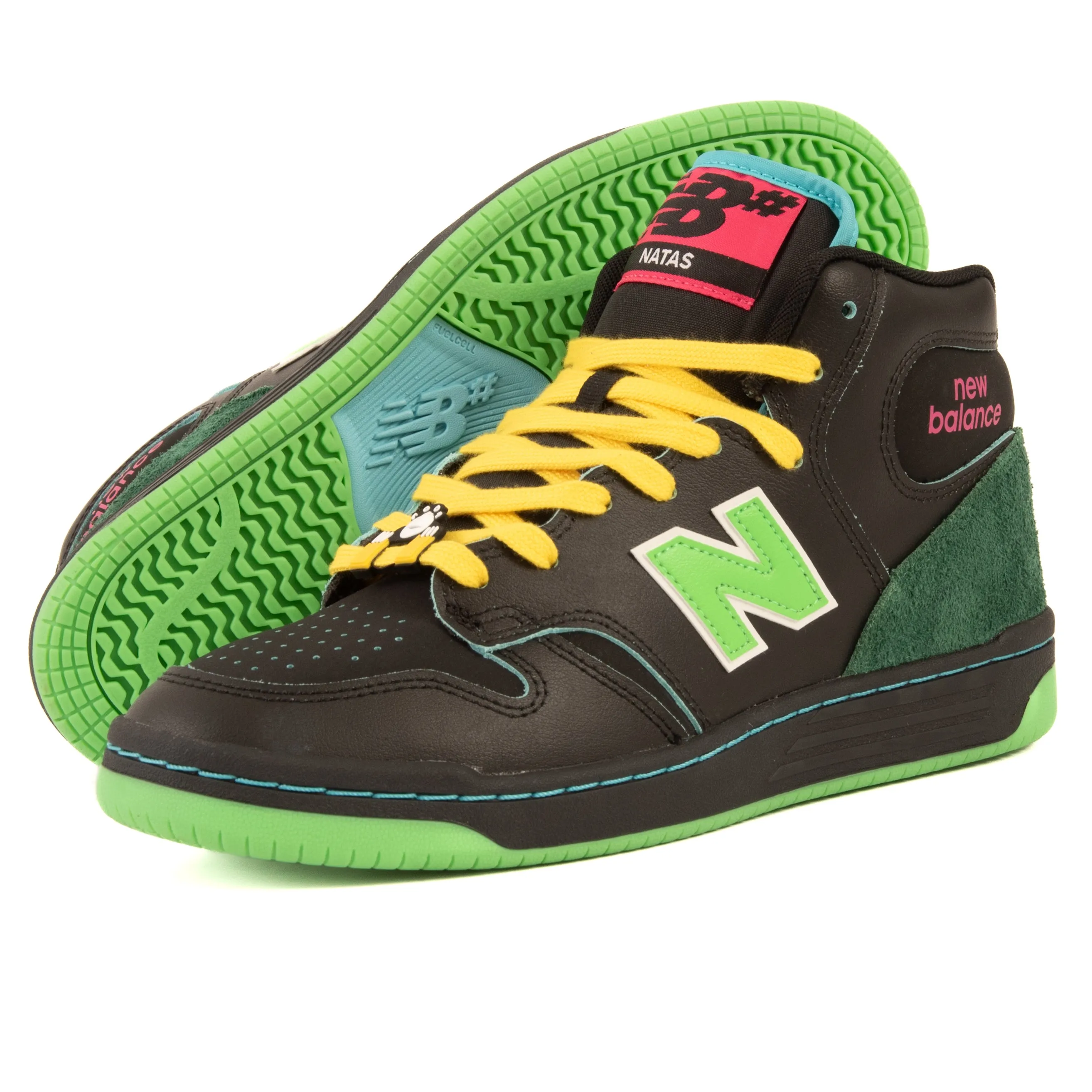 New Balance - 480 HSN (Black/Green) New Balance Shoes