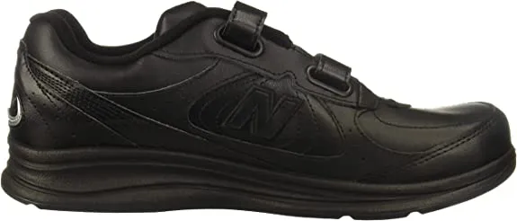 New Balance Shoes Men's 577 Health Walker (Hook   Loop) Black