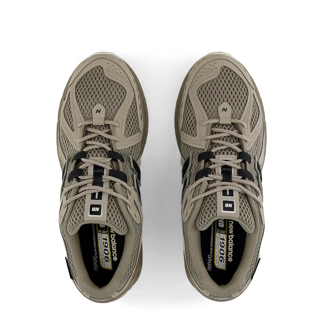 New Balance Womens 1906R Trainer Arid Stone / Black Cement / Dockside