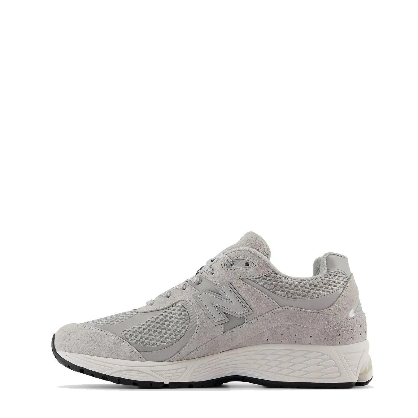 New Balance Womens 2002W Trainer Raincloud / Silver Metallic / Black Shoes New Balance