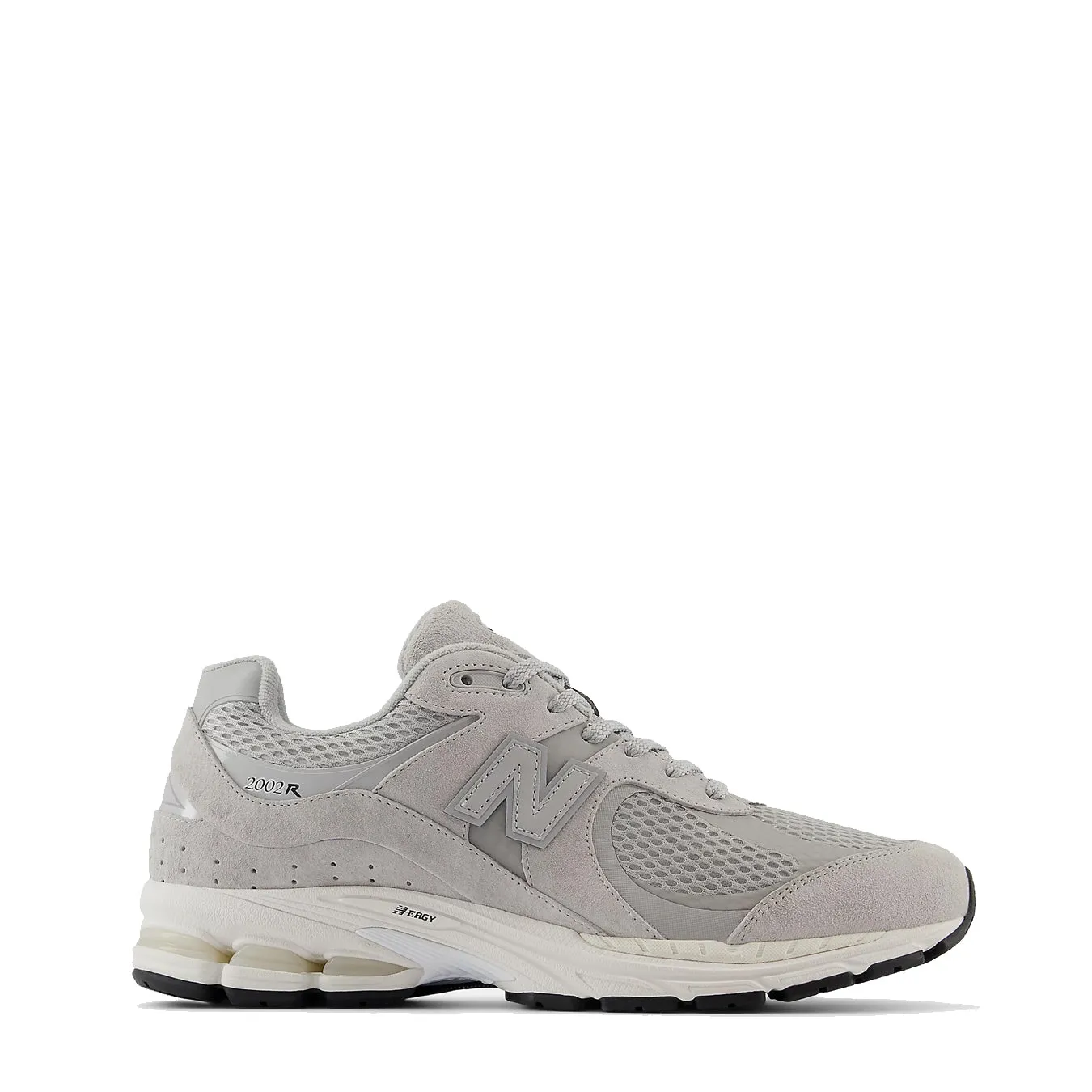 New Balance Womens 2002W Trainer Raincloud / Silver Metallic / Black Shoes New Balance