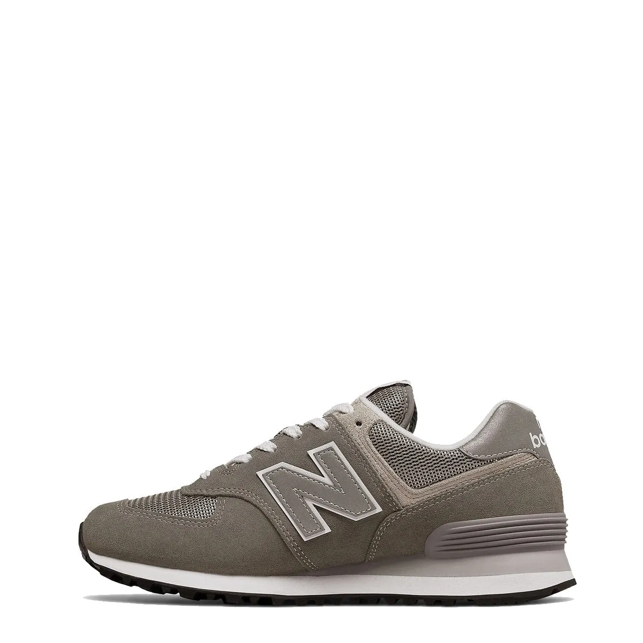 New Balance Womens 574 Trainers Grey / White Shoes New Balance