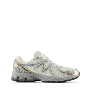 New Balance Womens 860v2 Sea Salt / Golde Metallic / Harbour Grey Shoes New Balance