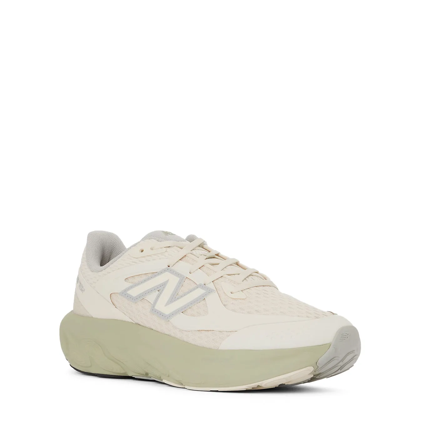 New Balance Womens Fresh Foam Trainer Linen / Olivine Shoes New Balance