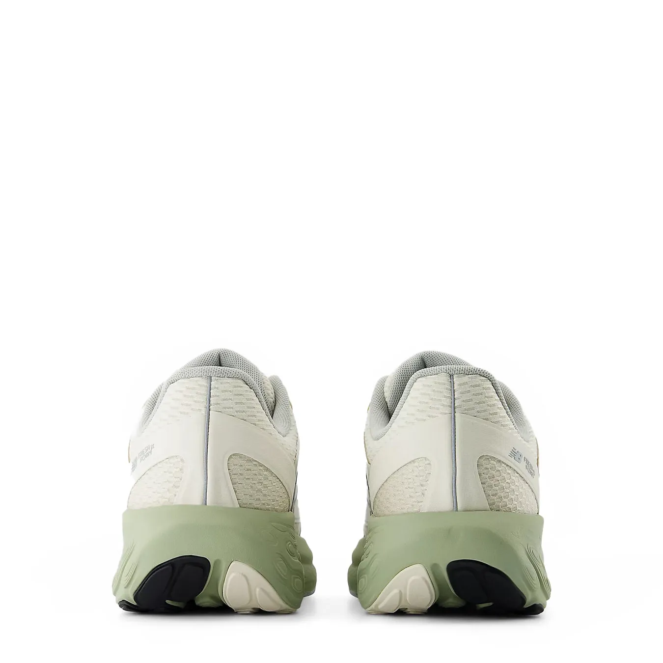 New Balance Womens Fresh Foam Trainer Linen / Olivine Shoes New Balance