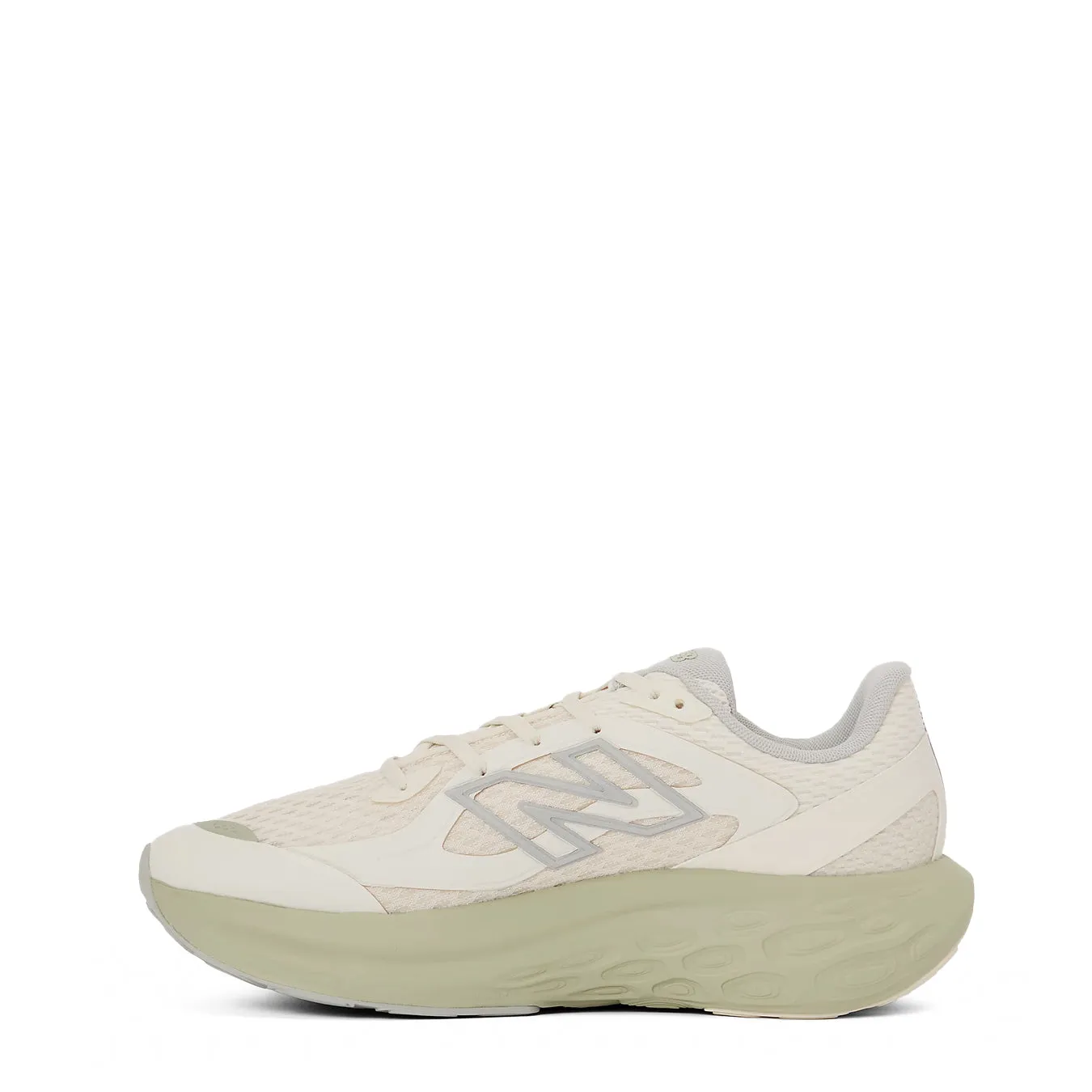 New Balance Womens Fresh Foam Trainer Linen / Olivine Shoes New Balance