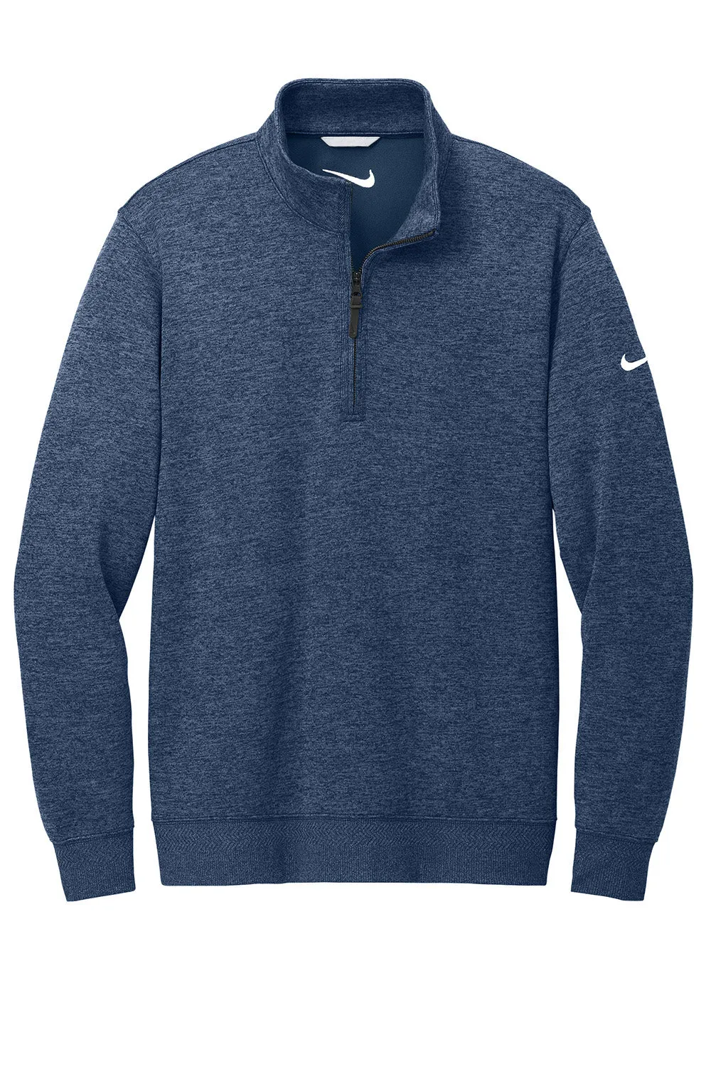 Nike Mens Dri-Fit 1/4 Zip Sweatshirt - Navy Blue