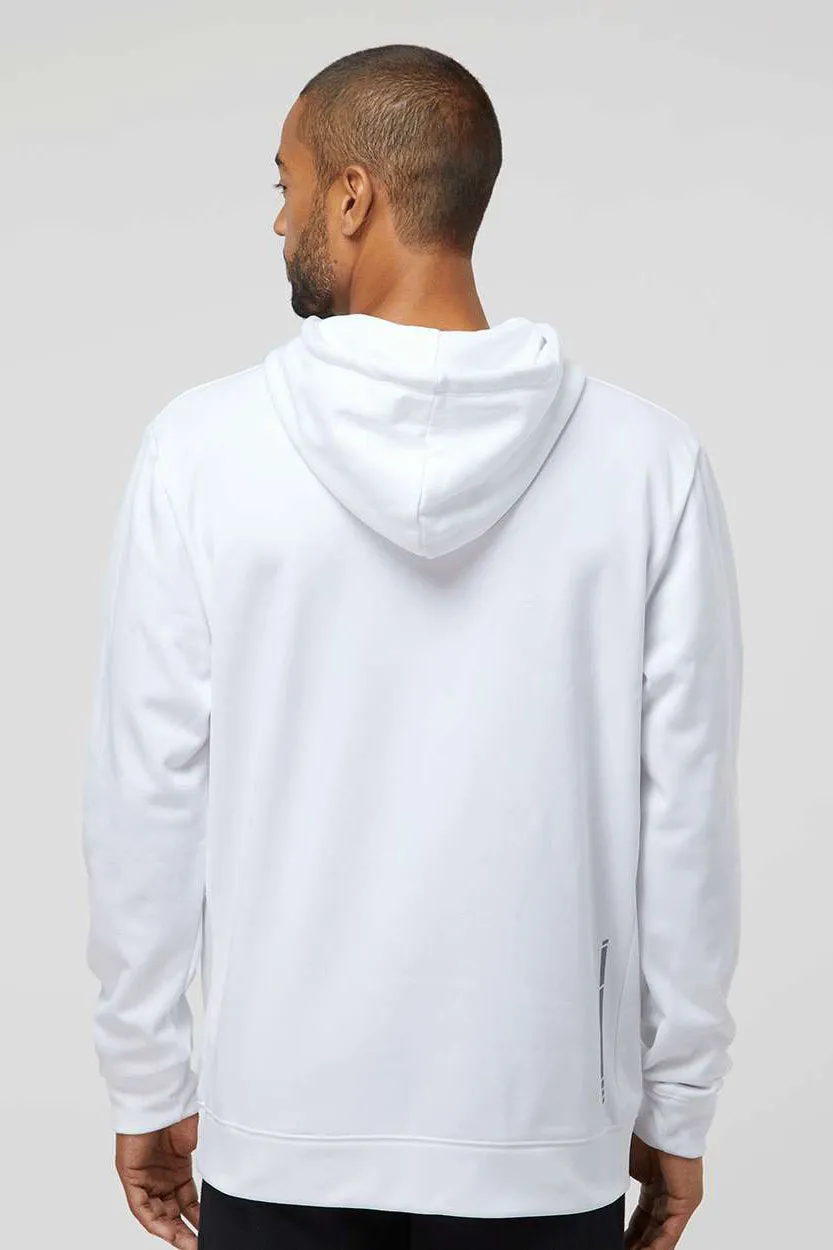 Oakley Mens Team Issue Hydrolix Hooded Sweatshirt Hoodie w/ Pouch Pocket - White