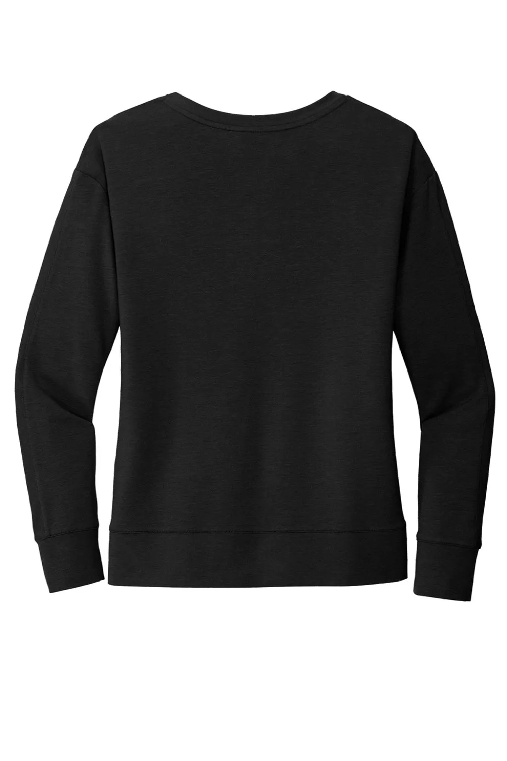 Ogio Womens Luuma Flex V-Neck Sweatshirt - Blacktop
