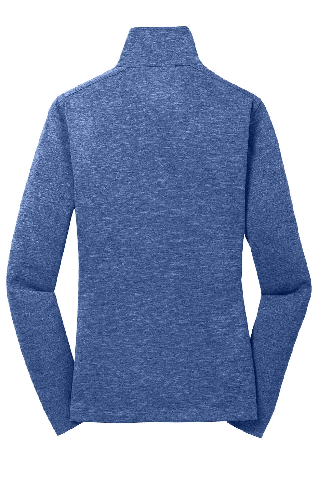 Ogio Womens Pixel Moisture Wicking Full Zip Sweatshirt - Optic Blue