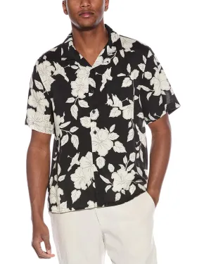 Onia Air Convertible Linen-Blend Vacation Shirt