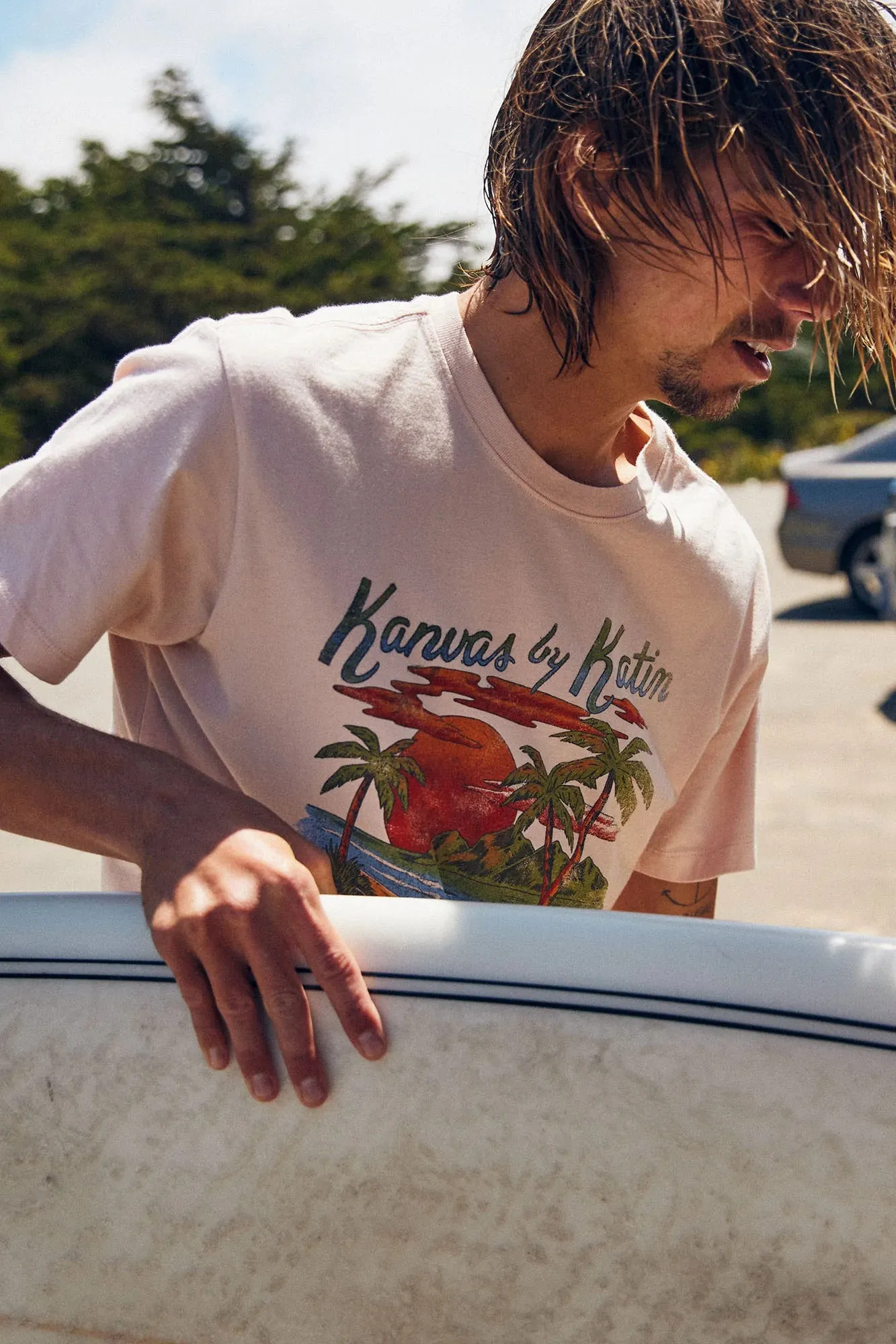 Paradise Front S/S Tee