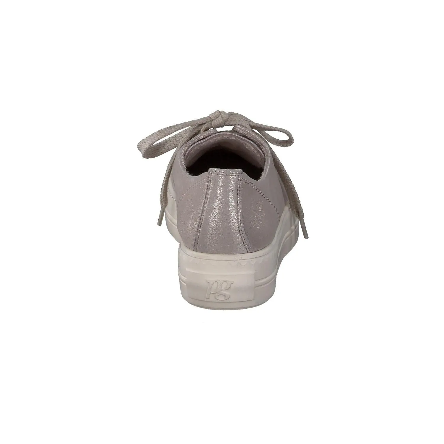 Paul Green Metallic Laced Trainers