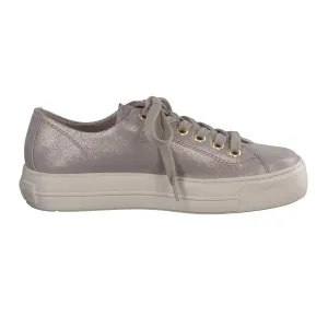 Paul Green Metallic Laced Trainers
