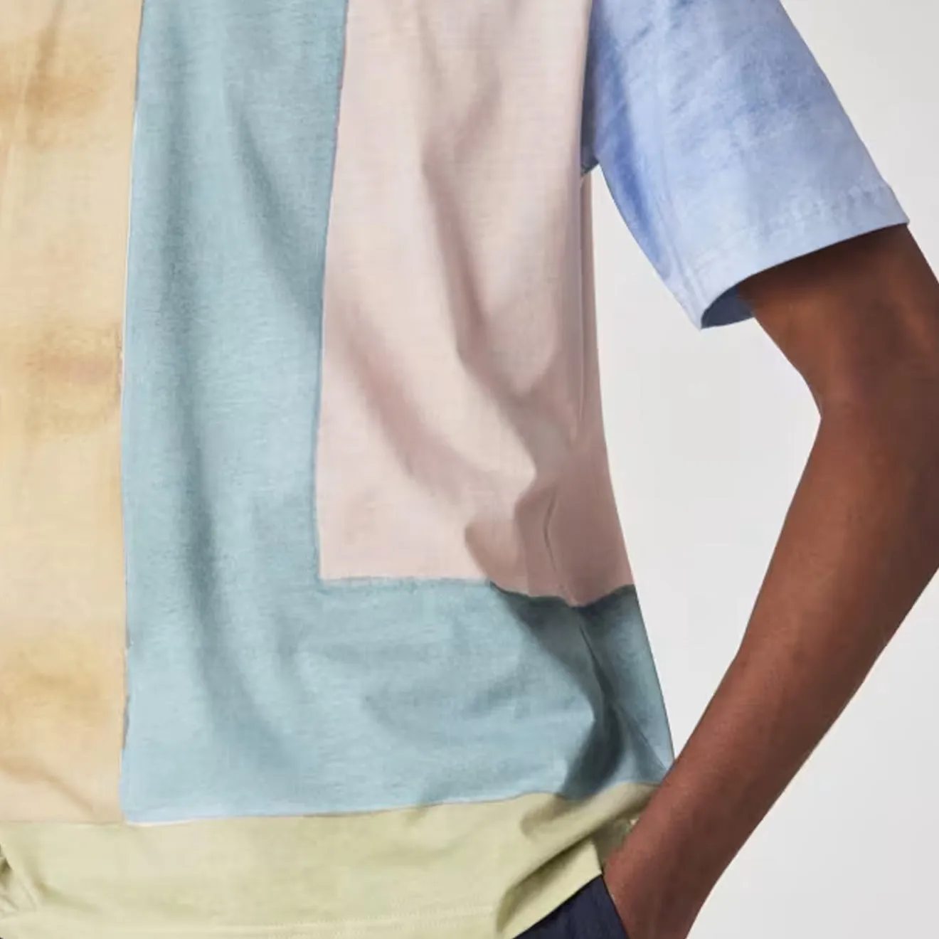 Paul Smith Colour Block T-Shirt Multicolour